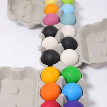Load image into Gallery viewer, Wooden Balls Rainbow