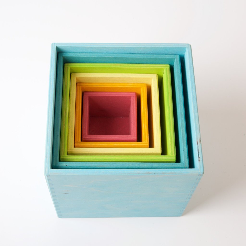 Large Set of Boxes Pastel