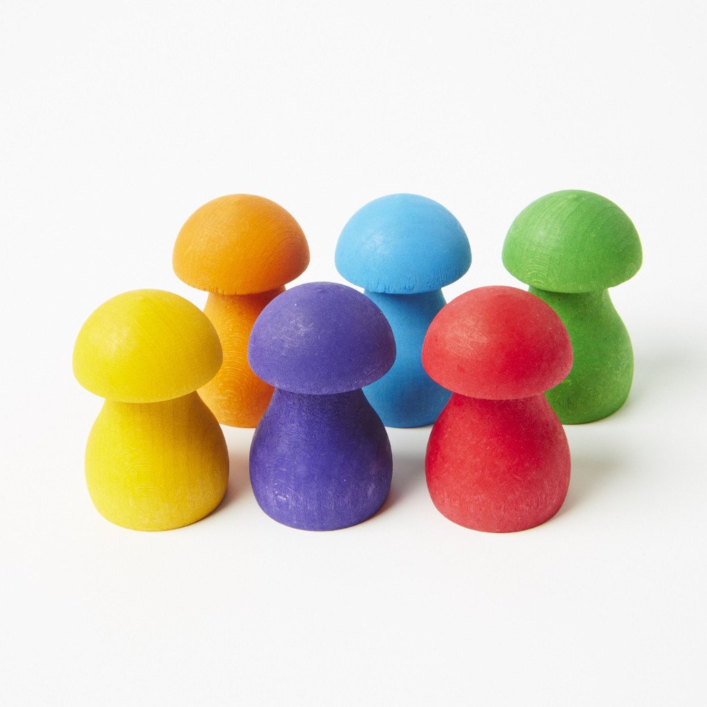 Sorting Game Rainbow Mushrooms