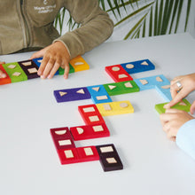 Load image into Gallery viewer, Domino Geometrical Shapes
