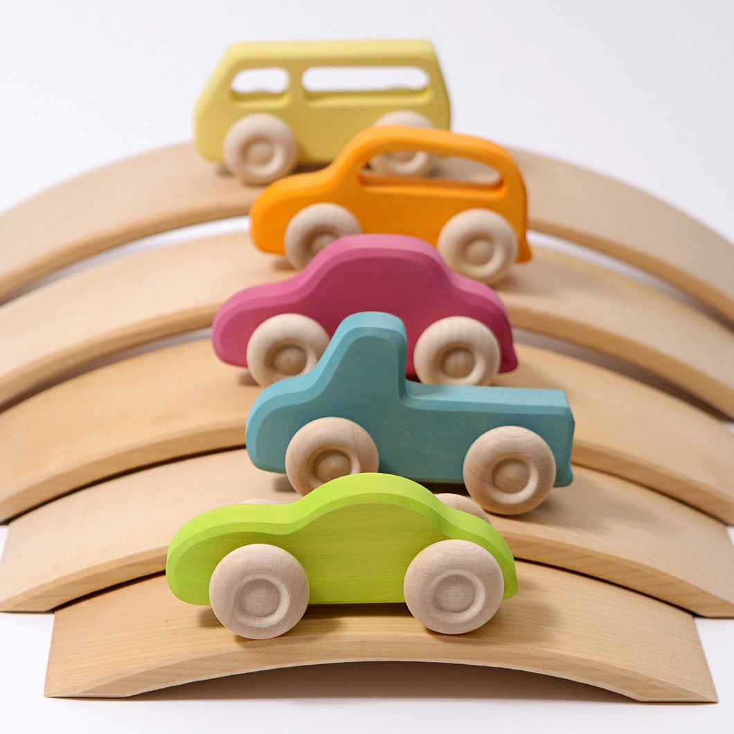 Wooden Slimline Cars