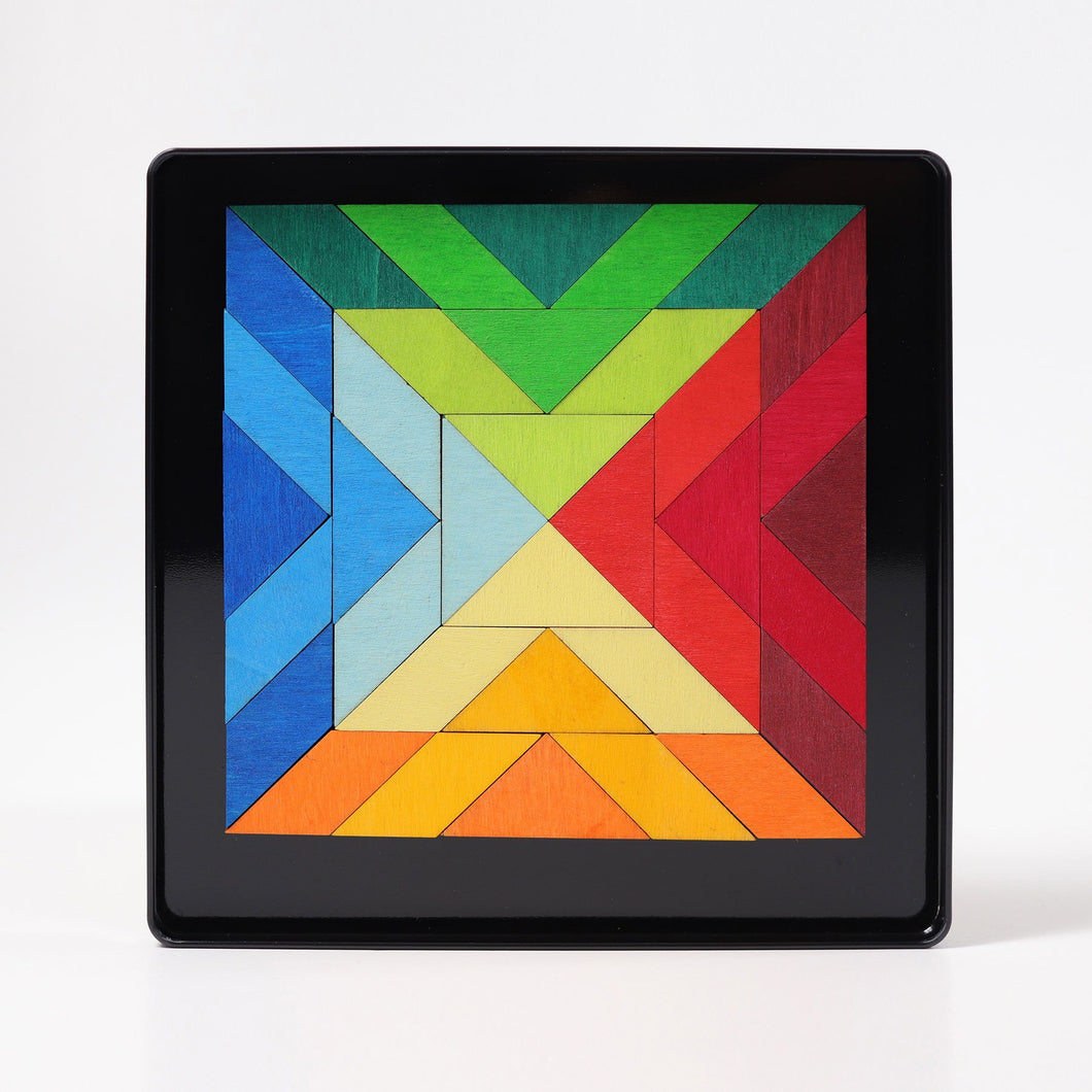 Magnetic Puzzle Square Indian